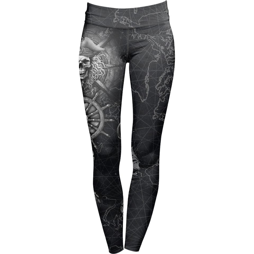 Black Beard Leggings