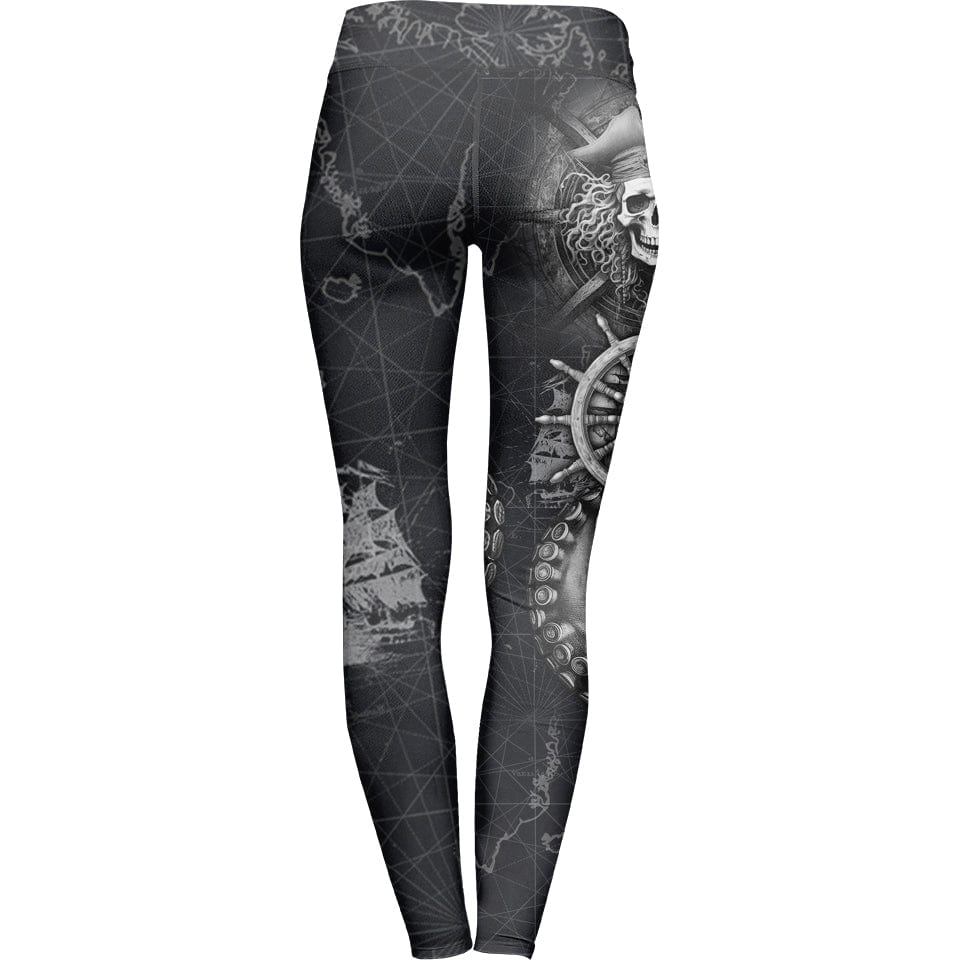 Black Beard Leggings