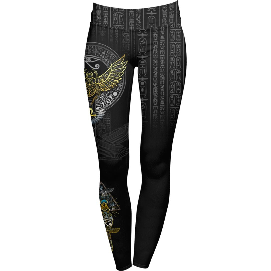 Egyptian Scarab Leggings