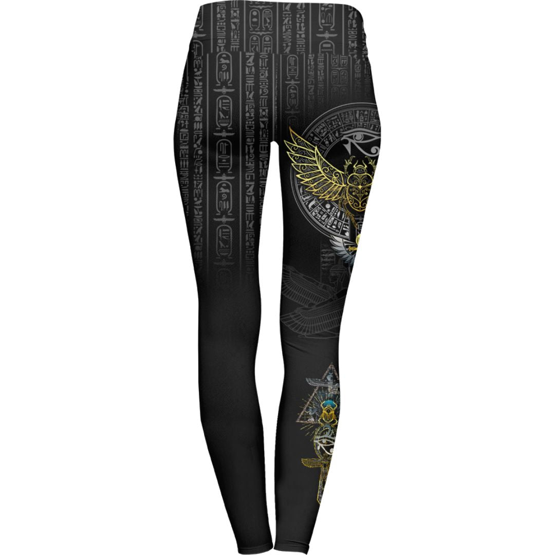 Egyptian Scarab Leggings