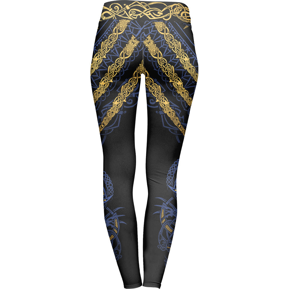 Fenrir's Wrath Leggings - Blue Edition