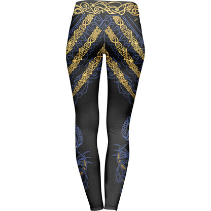 Fenrir's Wrath Leggings - Blue Edition