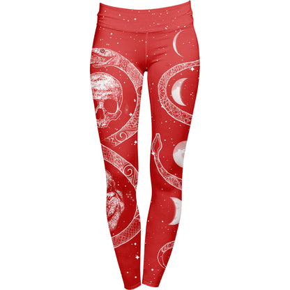 Ouroboros Leggings - Red Edition