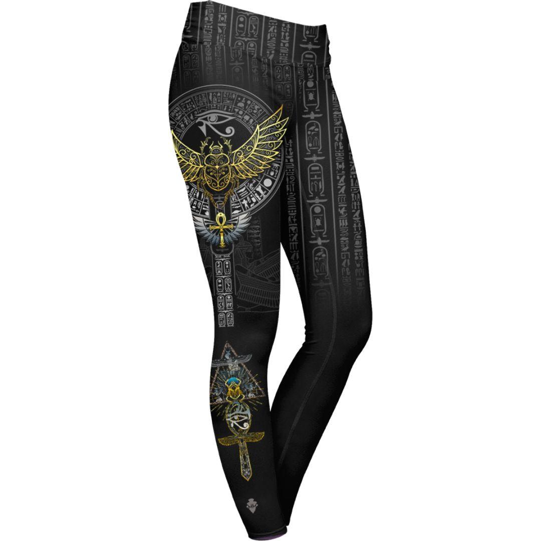Egyptian Scarab Leggings