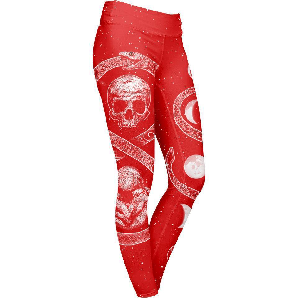 Ouroboros Leggings - Red Edition
