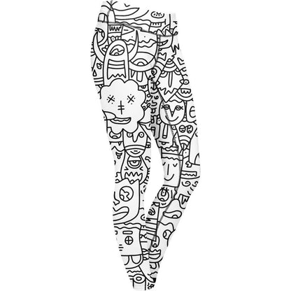 Pretty Done's Doodle Leggings