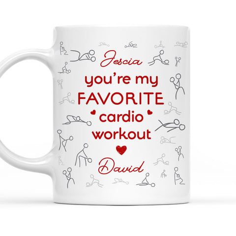 Favorite Cardio Workout - Personalized Coffee Mug