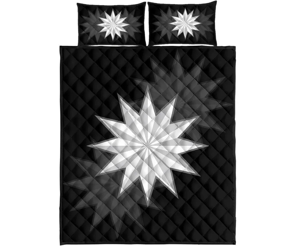 Nauru Polynesian Quilt Bed Set