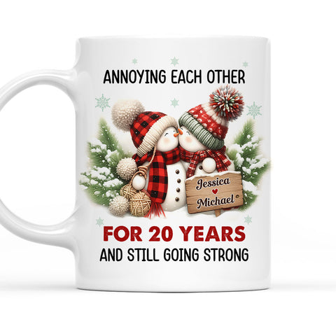 Annoying Each Other For Many Years And Still Going Strong Mug - Personalized Coffee Mug
