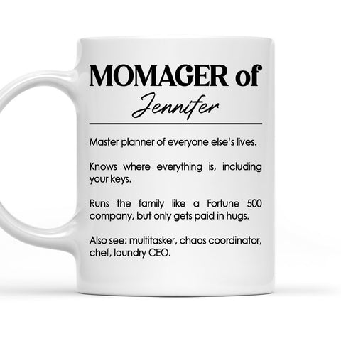 Momager - Personalized Coffee Mug