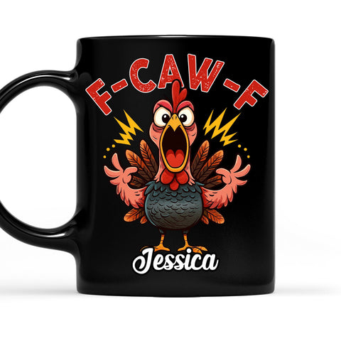 F-CAW-F - Personalized Black Mug