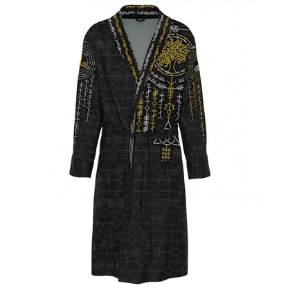 Ogham Robe - Black Edition