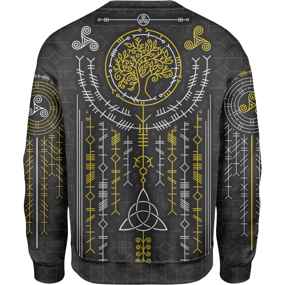 Ogham Sweater - Black Edition