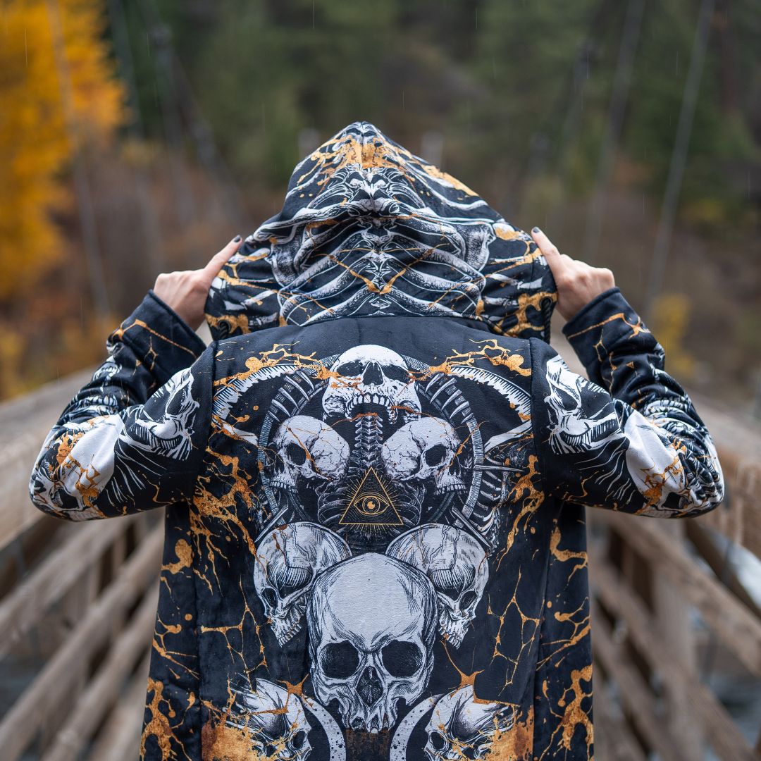 Necromancer Ultra Cloak – Limited Edition Sherpa-Lined Hooded Cloak