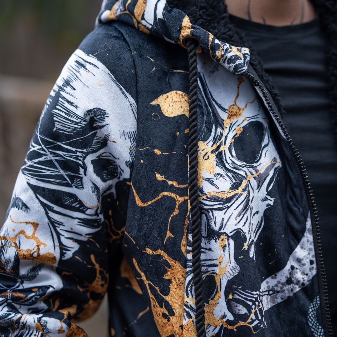 Necromancer Ultra Cloak – Limited Edition Sherpa-Lined Hooded Cloak