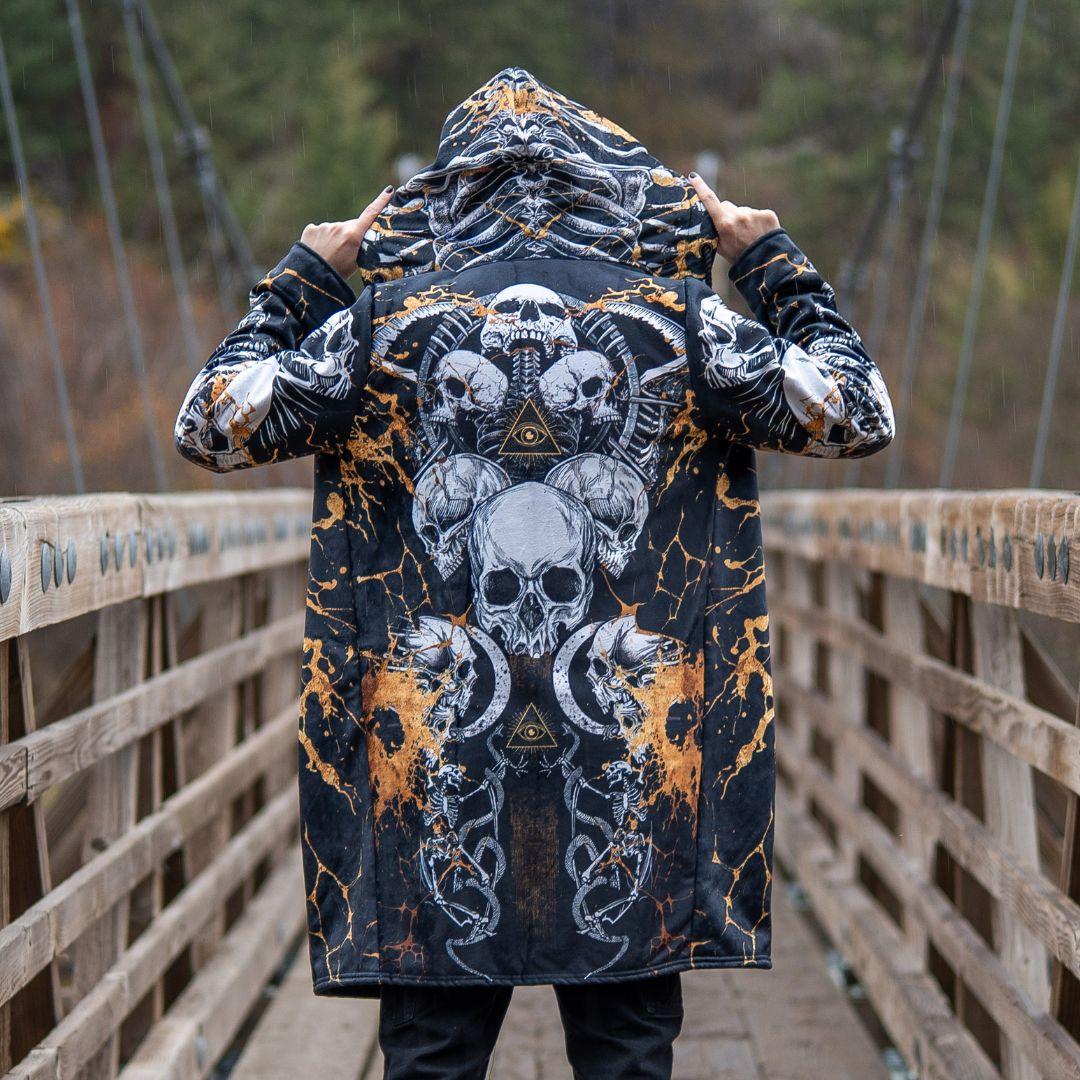 Necromancer Ultra Cloak – Limited Edition Sherpa-Lined Hooded Cloak