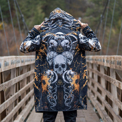 Necromancer Ultra Cloak – Limited Edition Sherpa-Lined Hooded Cloak