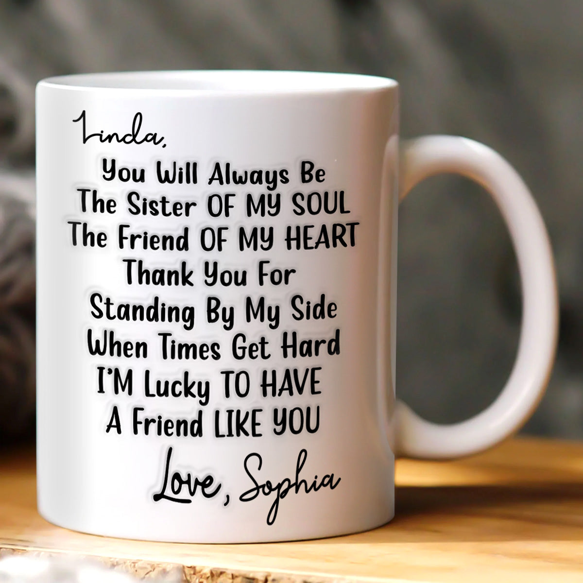 I’m Lucky To Have A Friend Like You - Personalized Ceramic Coffee Mug