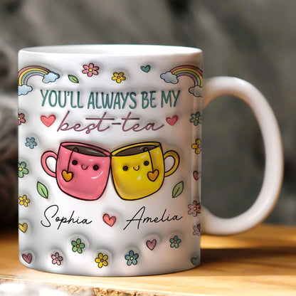You'll Always Be My Bestie - Personalized Ceramic Coffee Mug