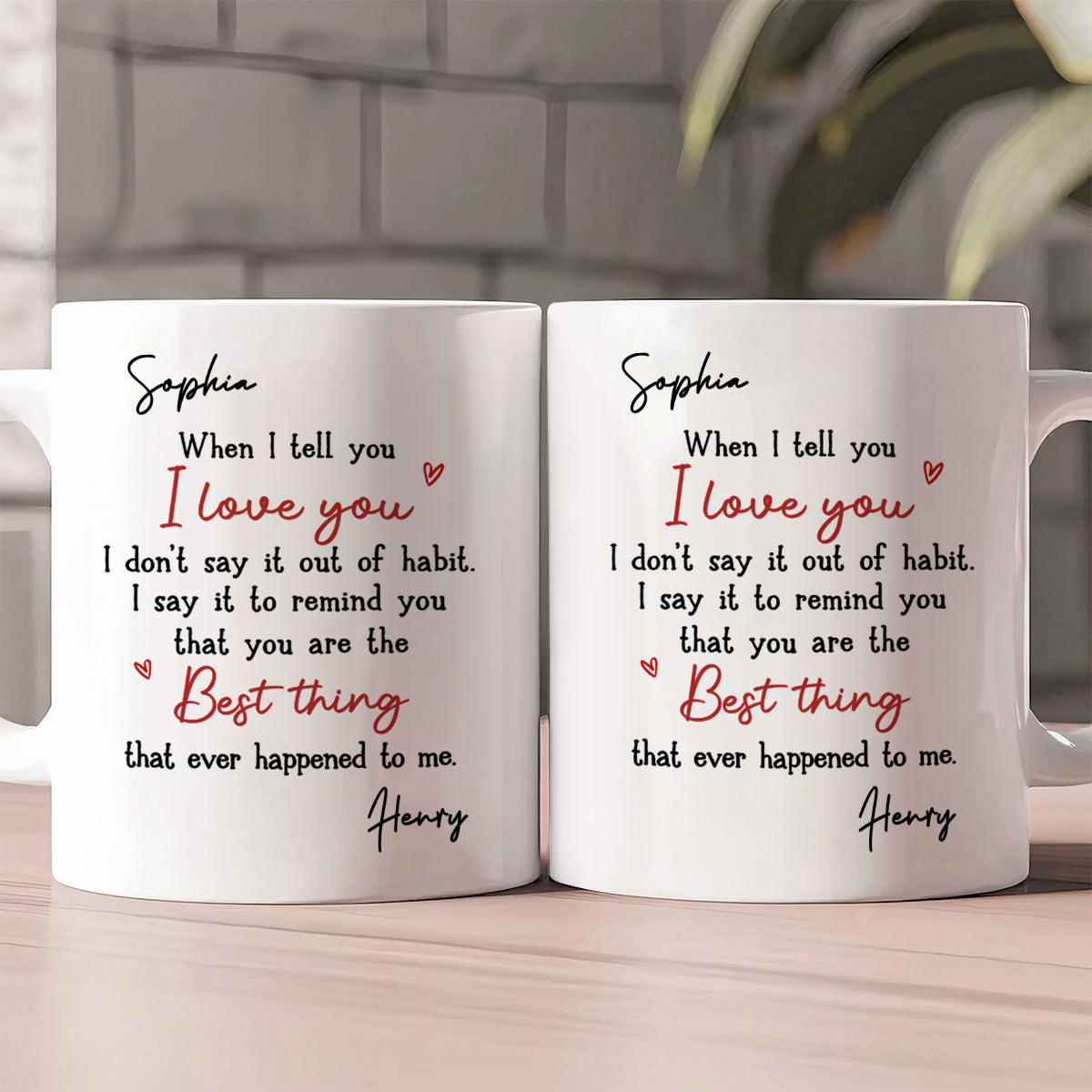 You Are The Best Thing - Personalized Ceramic Coffee Mug