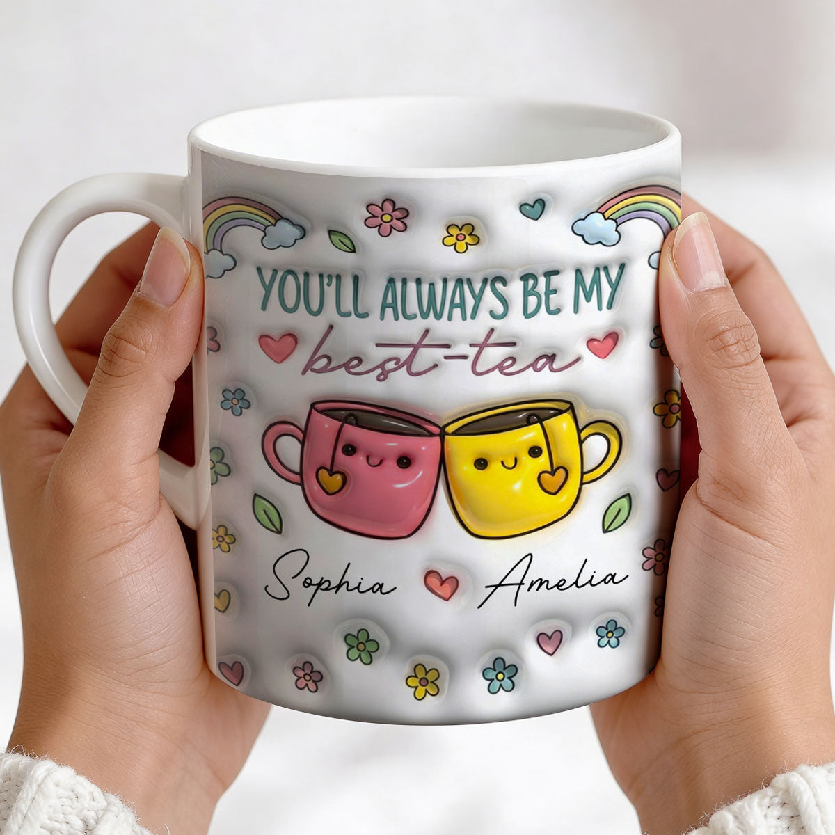 You'll Always Be My Bestie - Personalized Ceramic Coffee Mug
