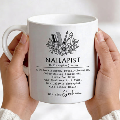 Nailapist Miracle Working - Personalized Ceramic Coffee Mug