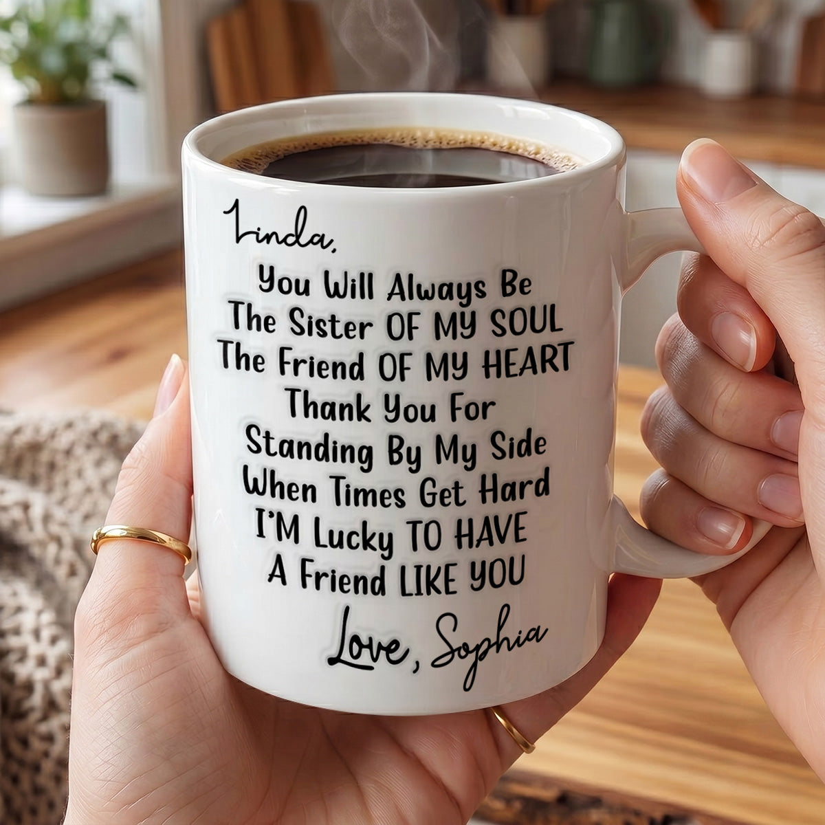 I’m Lucky To Have A Friend Like You - Personalized Ceramic Coffee Mug
