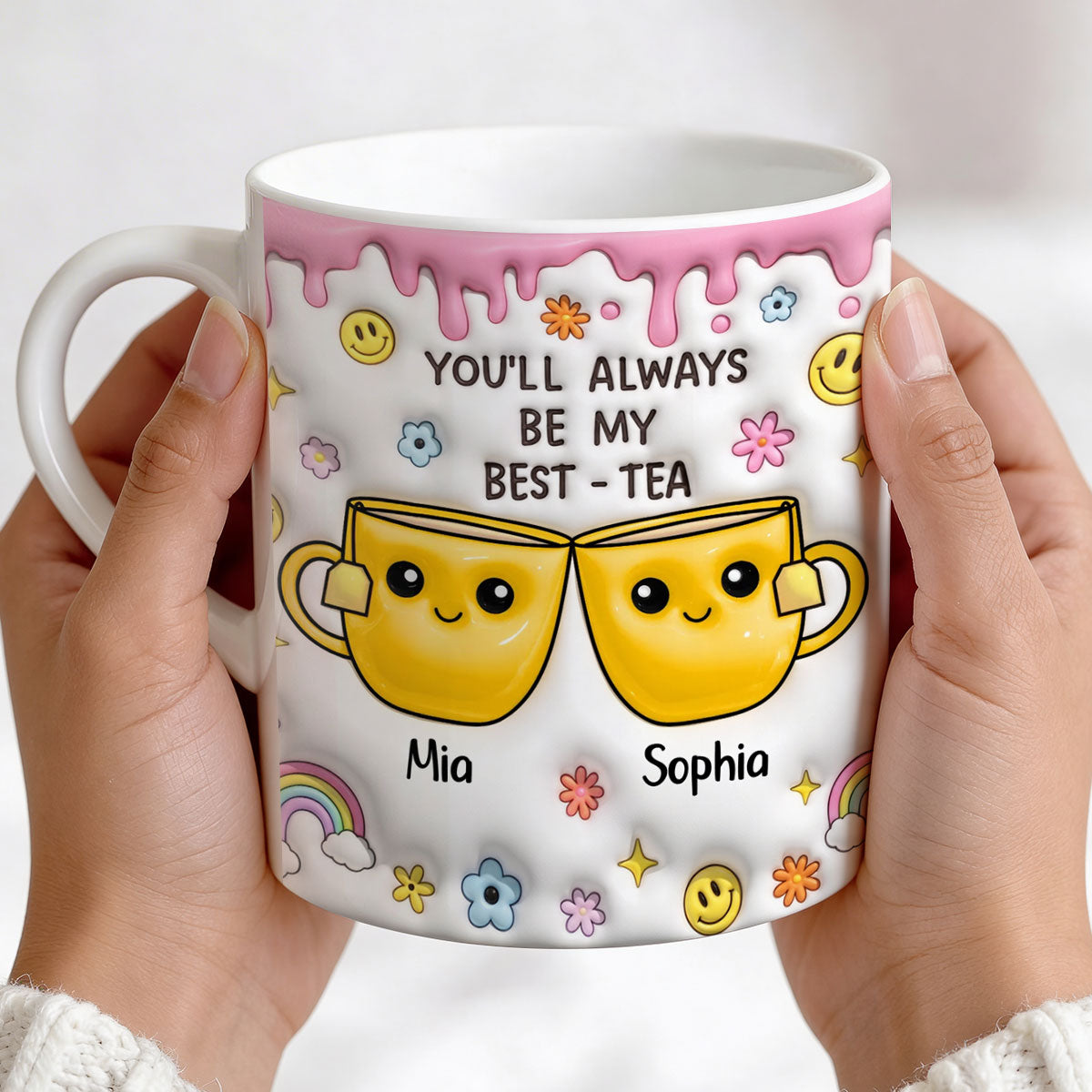You'll Always Be My Best Tea - Personalized Ceramic Coffee Mug