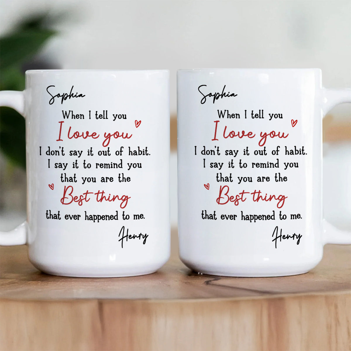 You Are The Best Thing - Personalized Ceramic Coffee Mug