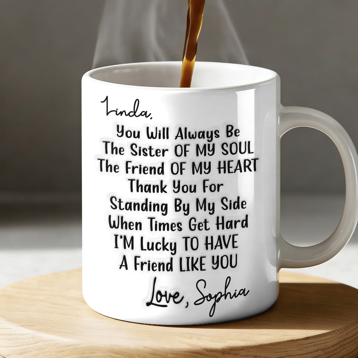 I’m Lucky To Have A Friend Like You - Personalized Ceramic Coffee Mug