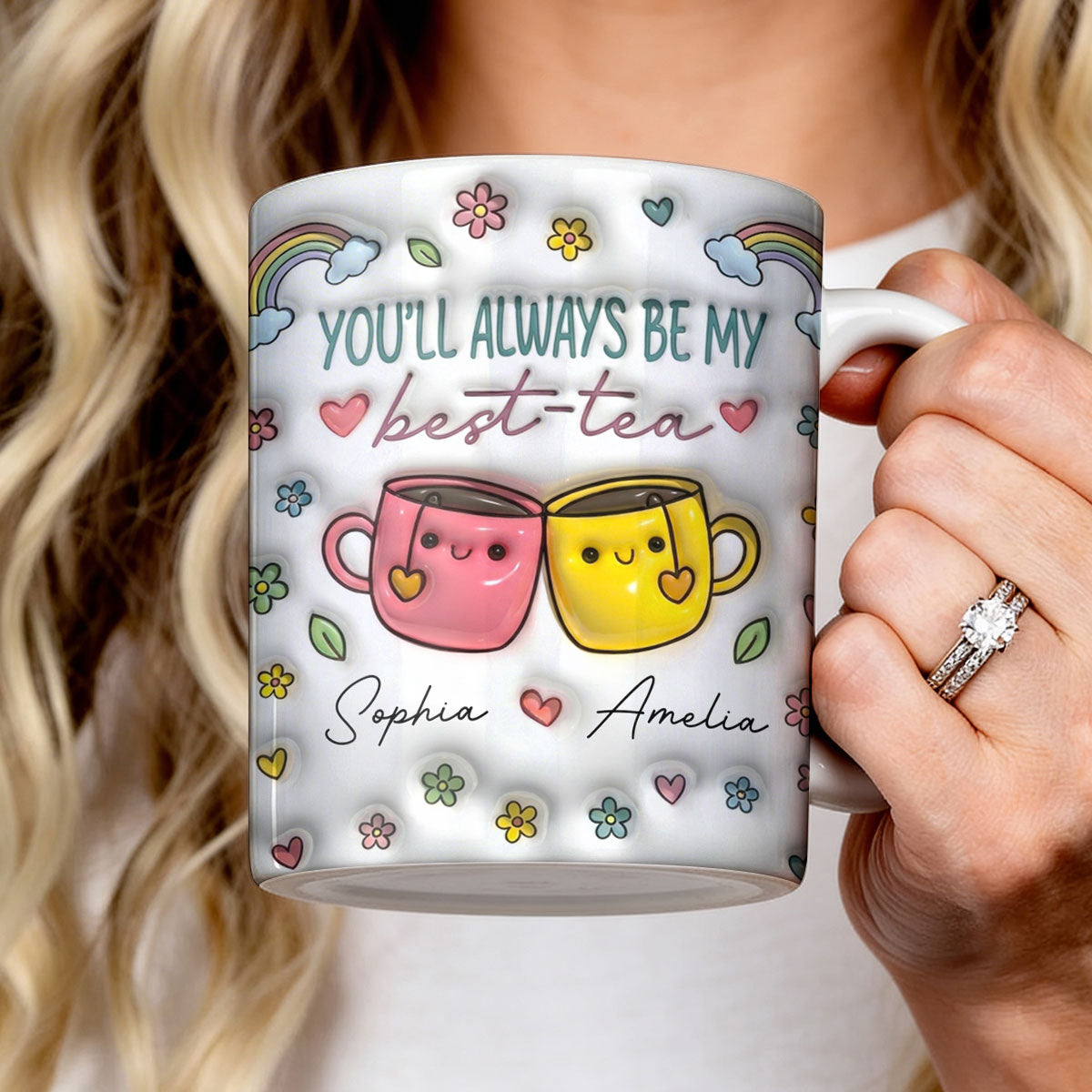 You'll Always Be My Bestie - Personalized Ceramic Coffee Mug