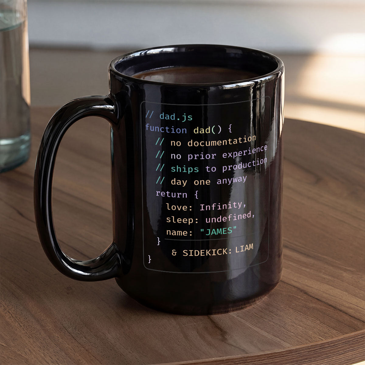 Dad's Code - Personalized Ceramic Coffee Mug