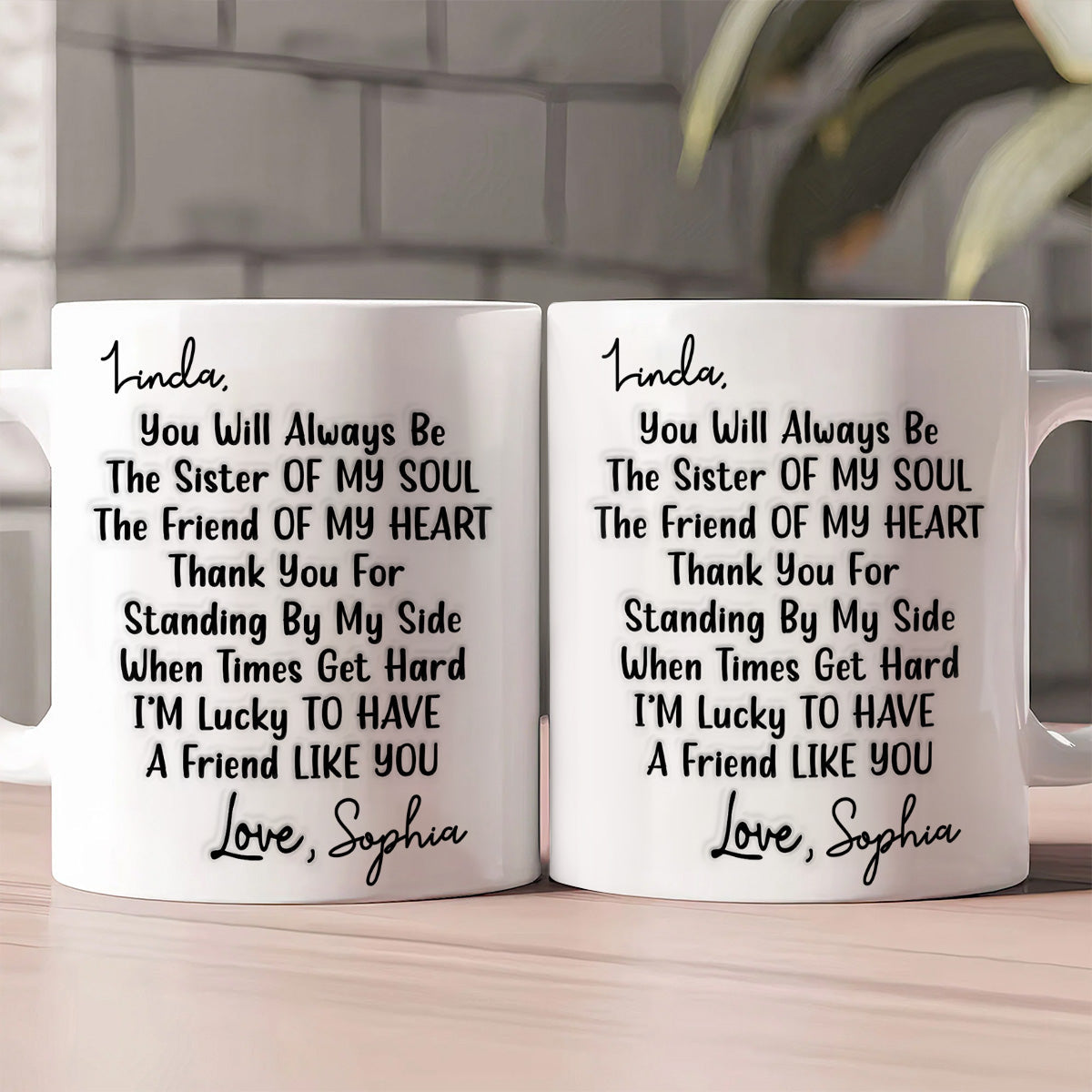 I’m Lucky To Have A Friend Like You - Personalized Ceramic Coffee Mug