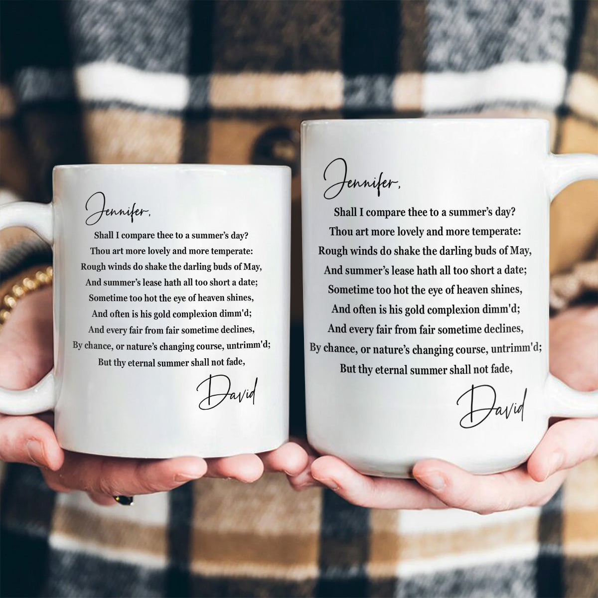 Classic And Timeless - Personalized Ceramic Coffee Mug
