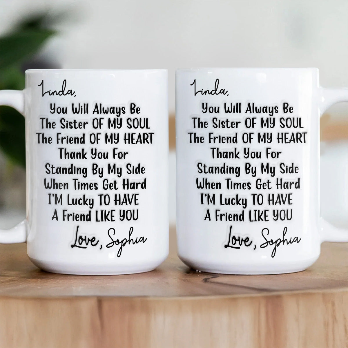 I’m Lucky To Have A Friend Like You - Personalized Ceramic Coffee Mug
