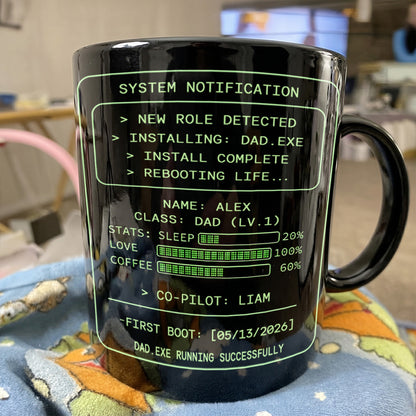 Dad.exe - Personalized Ceramic Coffee Mug