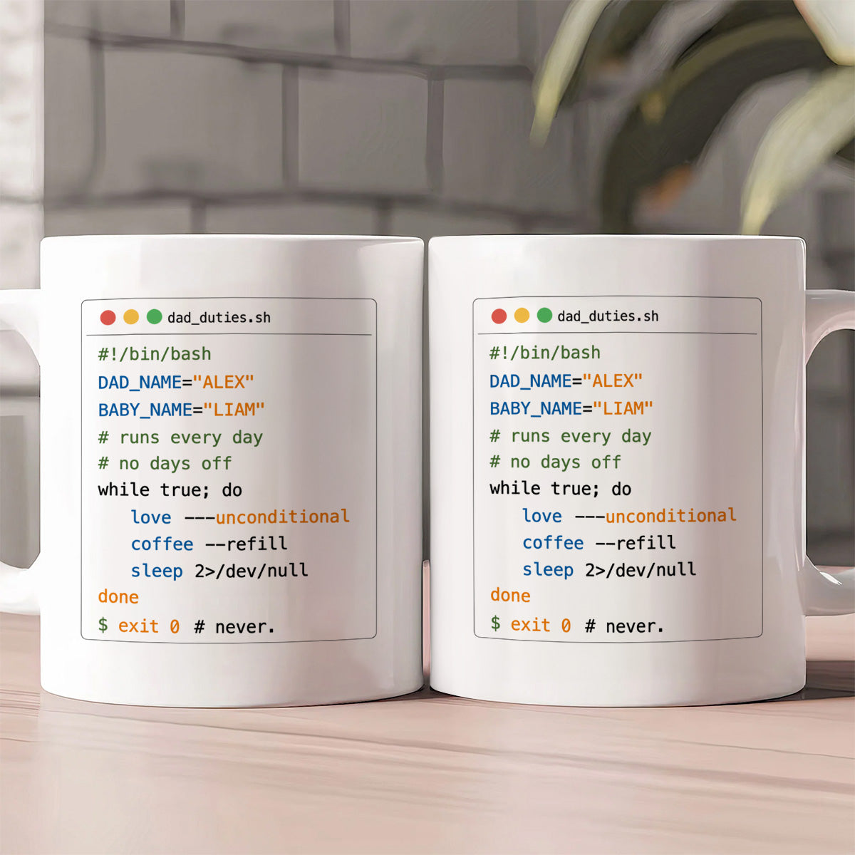 Dad_duties - Personalized Ceramic Coffee Mug