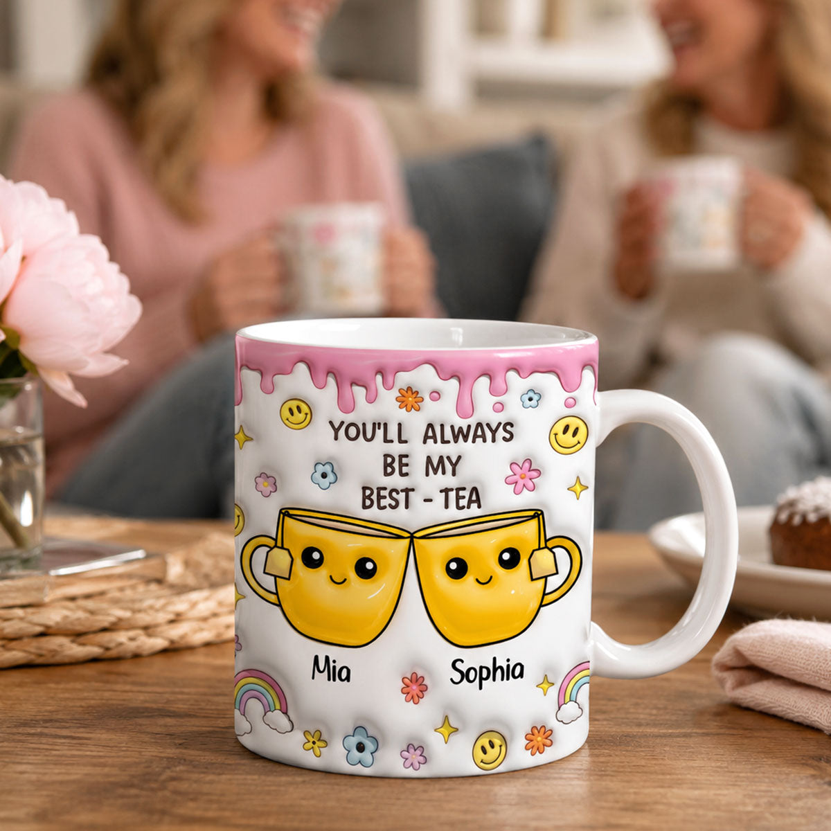 You'll Always Be My Best Tea - Personalized Ceramic Coffee Mug