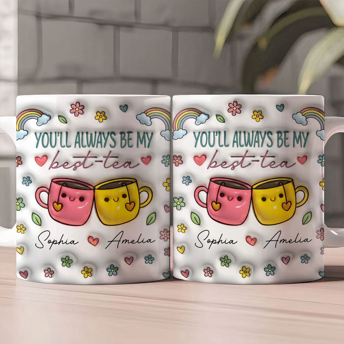 You'll Always Be My Bestie - Personalized Ceramic Coffee Mug