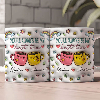 You'll Always Be My Bestie - Personalized Ceramic Coffee Mug
