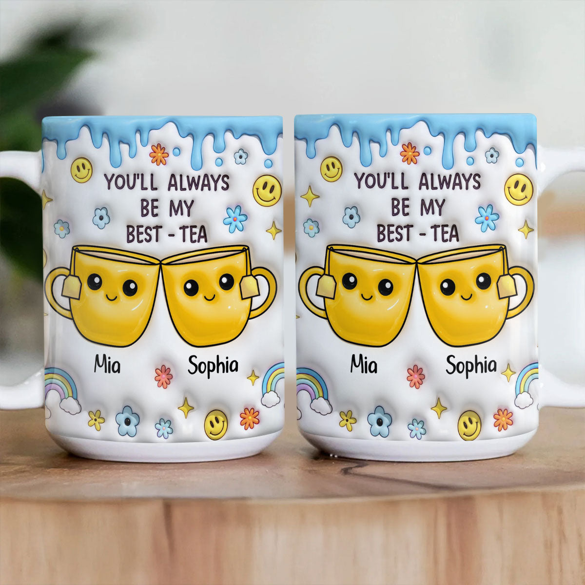You'll Always Be My Best Tea - Personalized Ceramic Coffee Mug