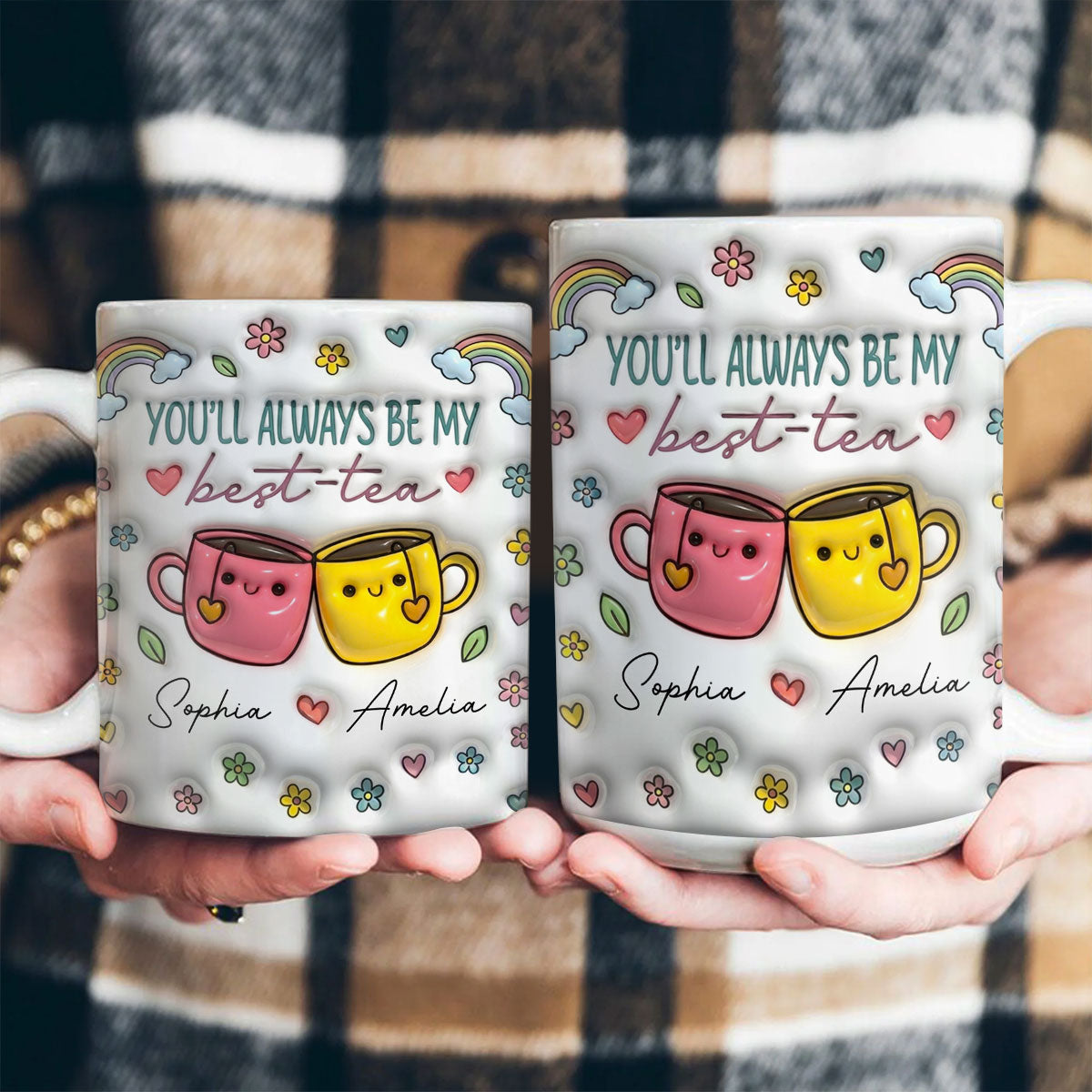 You'll Always Be My Bestie - Personalized Ceramic Coffee Mug