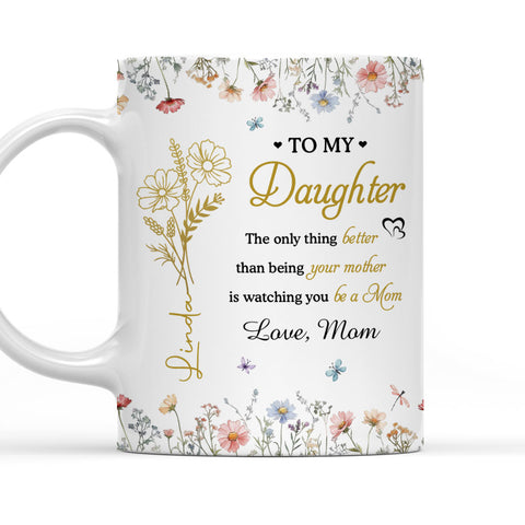 Love My Daughter In Law - Personalized Coffee Mug